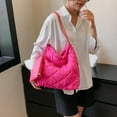 thumbnail image 3 of Kukuzhu Quilted Tote Bag for Women Puffer Bag Quilted Hobo Bag Lightweight Quilted Padding Shoulder Bag Puffy Nylon, 3 of 6