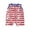 White Red Stripes, variant on Hirigin 4th of July Baby Girl Boy Outfits 0 3 6 12 18 Months Romper Sleeveless Stars Stripes Print One Piece Jumpsuit Summer Clothes