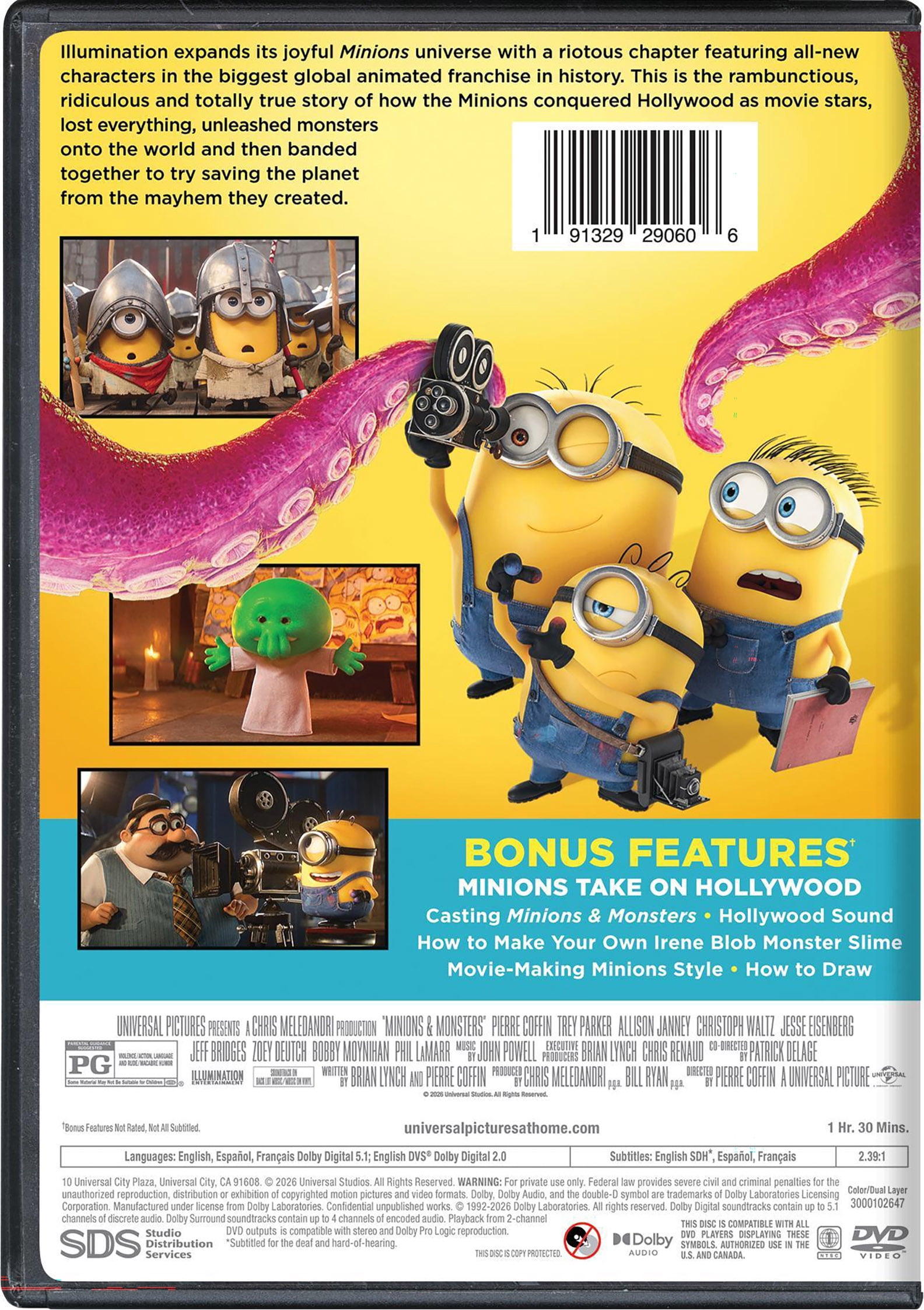Minions & Monsters (DVD), Kids & Family, Universal