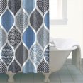thumbnail image 5 of Waterproof Abstract Art Shower Curtain 72x84 Inch Boho Style Polyester Unique Shower Curtain for Bathroom Hotel Home Decor with 12 Plastic Hooks, 5 of 5