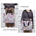 thumbnail image 6 of FORMRS 16" Laptop Bag Carrying Sleeve Case with Handle Travel Shoulder Briefcase, Watercolor Marble Pattern, 6 of 8
