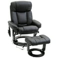 thumbnail image 3 of Massage Sofa Recliner Chair with Footrest, 10 Vibration Points, Faux Leather,, 3 of 9
