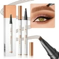 thumbnail image 3 of Eyebrow 4 Tip Eyebrow Pen, Waterproof Microblading Eyebrow Pencil, Smudge-Proof Liquid Eyebrow Pencil with Micro-Fork Tip Long Lasting Brow Pen To Create Exquisite and Natural Eyebrows (Gray), 3 of 9
