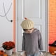 thumbnail image 5 of Gorro de calabaza para bebé, niño y niña, para Acción de Gracias, Navidad, boina, accesorio para fotos de Halloween, gorro de punto de calabaza a juego para toda la familia, gorro de calabaza cálido p, 5 of 7
