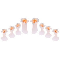 Momihoom Flower Toe Separator, Toe Separators For Pedicure, Pedicure Toe Separators For Women Pedicure,Soft Reusable Toe Separators Toes Dividers, Flexible Nail Separators