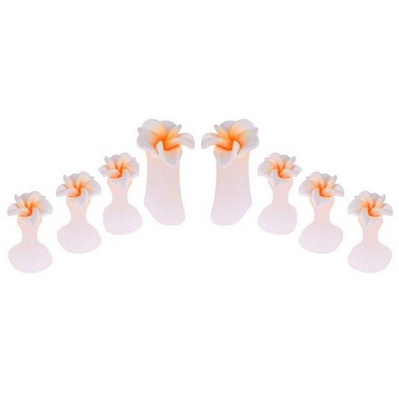 Toe Separator, Pedicure Toe Separator, Toe Nail Separator for Women Nail Art and Manicure, Soft Comfortable Washable Reusable Toe Pads for Salon and Home Use