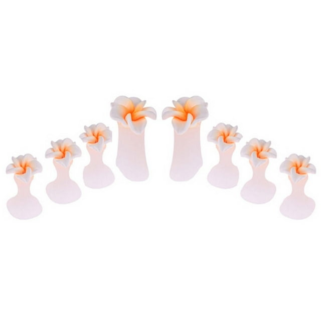 Xihbxyly Separador de Dedos con Hermoso Diseño Floral, Reutilizable y Suave, Ideal para Manicura y Pedicura, Ideal para Salón de Belleza En Casa, Regalo Perfecto.