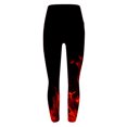 thumbnail image 4 of DDAPJ pyju High Waisted Leggings for Women Plus Size, Novelty 3D Flame Print Casual Skinny Pants Tummy Control Yoga Tights Butt Lifting Workout Legging Buttery Soft Birthday Gifts Orange L, 4 of 6