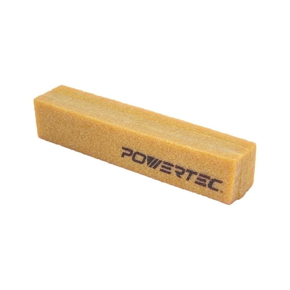 POWERTEC Abrasive Cleaning Stick for Sanding Belts & Discs | Natural Rubber Eraser - Woodworking Shop Tools for Sanding Perfection (71002)