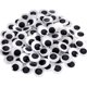 thumbnail image 1 of 30MM 100 piezas de ojos móviles autoadhesivos, grandes ojos blancos y negros para decoración artesanal (20mm), 1 of 5