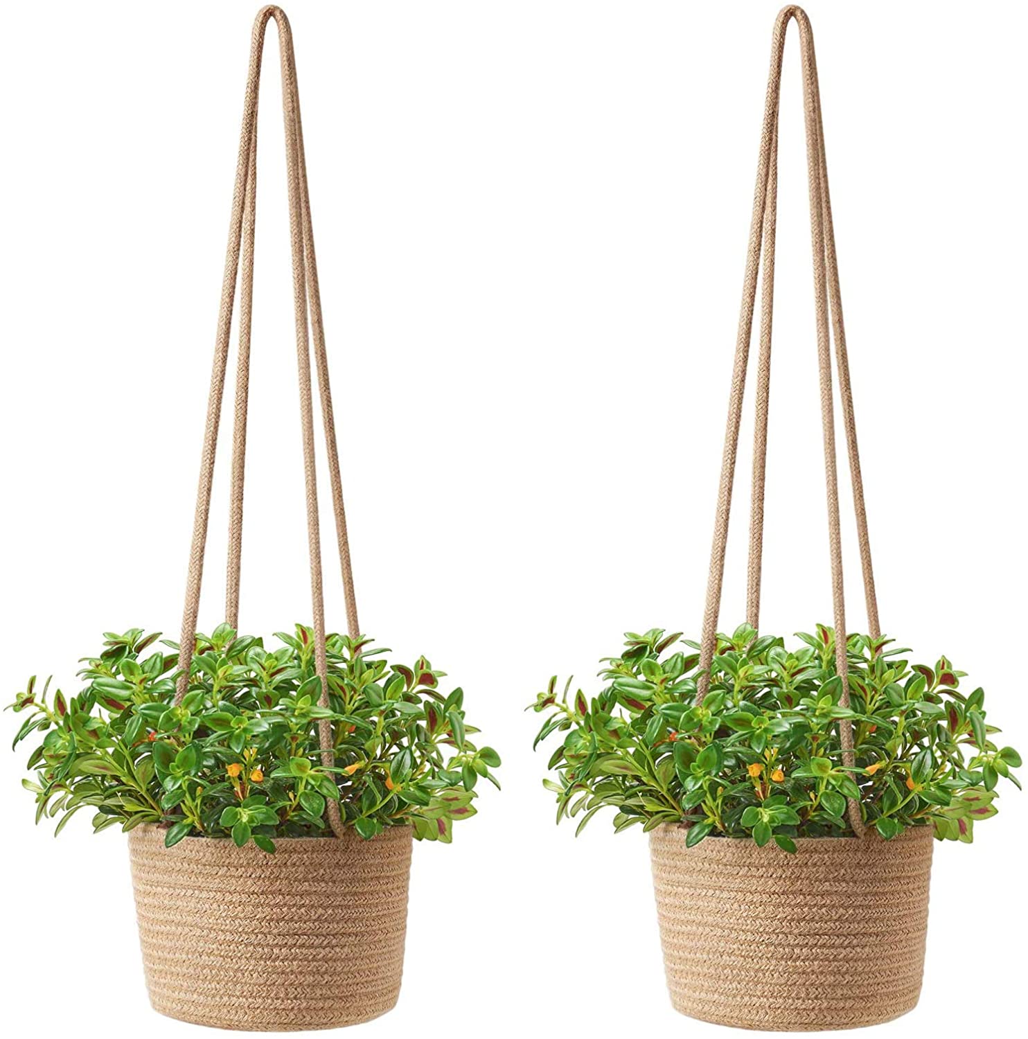 Home Décor jute flower pot flower pot rope basket rope flower pot jute ...