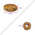 thumbnail image 3 of Craft County Oval Horn Beads – Various Designs and Pack Sizes – Jewelry, Sewing, Macrame, 3 of 4