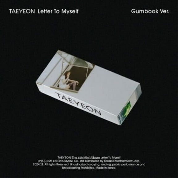 Taeyeon - Letter To Myself - Gumbook Version - incl. Flip Book   Music NFC Chip - Music & Performance - CD