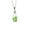 Green, variant on Necklace Scratch-resistant Minimalistic Alloy Heart-shaped Faux Crystal Bottle Choker Pendant Chain Women Gift