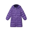 thumbnail image 3 of Winter Puffer Jacket for Girls Boys Down Extra Warm Long Padded Coat Thickened Kids Youth with Knee Length Outerwear Coats 13-14 Years, 3 of 6