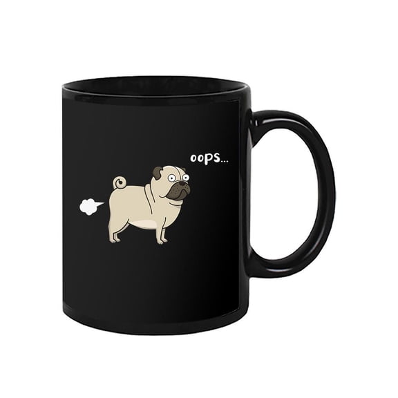 Funny Pug Fart. Mug - SPIdeals Designs,