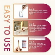 30Pcs Rapid Home Lead Testing Swabs Lead Test Swabs for Painted Metal Dishes Jewelry Wood Instant Lead Test
