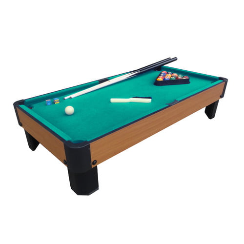 Playcraft Sport Bank Shot 40 In. Pool Table with Green Cloth