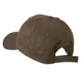 thumbnail image 3 of USA State Flower Idaho Mock Orange Embroidered Cap - Brown OSFM, 3 of 5