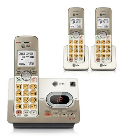 AT&T EL52313/EL52315 DECT 6.0 Digital Answering System with Backlit Keypad