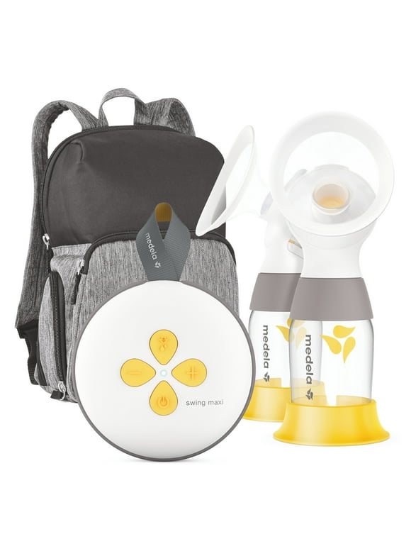 Medela Swing Maxi Double Electric Breast Pump, Portable, USB Charger, Bluetooth