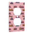 Ryvnso Cartoon Trains Decorative 1 Gang Duplex Wall Plate Outlet Cover ...