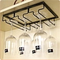 thumbnail image 2 of Support de Rangement en Verre de Verre à Vin Support de Coupe Gobelet Organisateur Rack, 2 of 8
