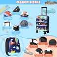 thumbnail image 2 of Set de equipaje Weewooday Kids, maleta de 18 pulgadas con mochila, 2 of 6