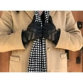 thumbnail image 3 of women's unlined touchscreen leather palm driving gloves, 3 of 3