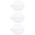 thumbnail image 2 of Cosmo Darts Fit Flights - 6 Pack Rocket Flights (White), 2 of 4