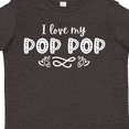 thumbnail image 4 of Inktastic I Love My Pop Pop with Hearts Boys or Girls Toddler T-Shirt, 4 of 5