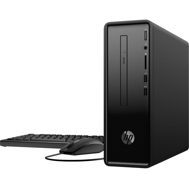 HP Slimline Desktop Tower Computer, Intel Core i3 i38100, 8GB RAM, 1TB