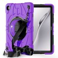 thumbnail image 3 of 3-in-1 Tablet Case for Samsung Tab A9+ 11 inch(2023), 360° rotating stand, cool anti-slip texture, shock and drop resistant, all-inclusive silicone case, 3 of 8