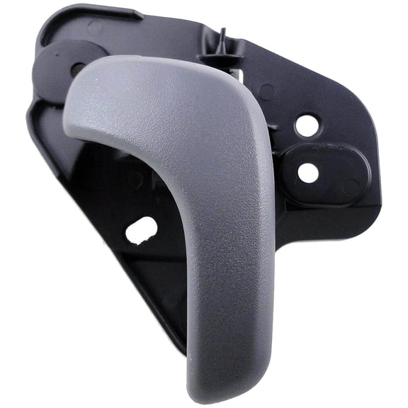 Dorman 81623 Front Passenger Side Interior Door Handle for Specific Chrysler / Dodge Models, Gray; Textured