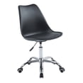 thumbnail image 1 of Silla de Oficina Elly Decor Cherry Negra Giratoria con Ruedas Ajustable 360°, 1 of 6
