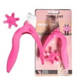 thumbnail image 1 of False Nails Trimmer Nail Clipper Acrylic Nail Cutter for Manicure Art, Stainless Steel, Nail Rest, Spring Design, 1 of 8