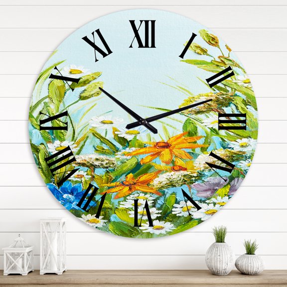 Designart 1 in Traditional Wall Clock