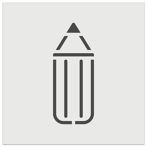 Stubby Pencil DIY Cookie Wall Craft Stencil - 5.5 Inch