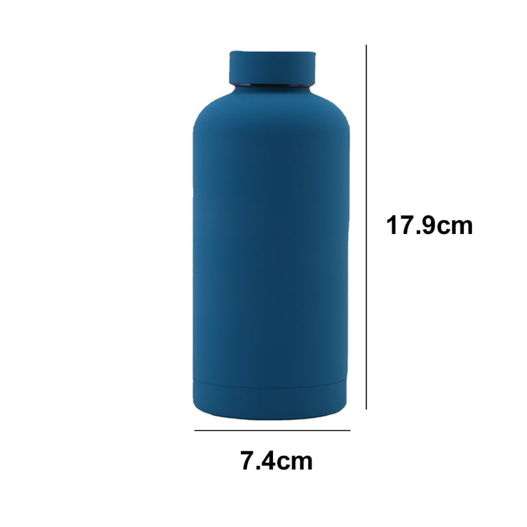 Mini 12oz Stainless Steel Water Bottle, Small Vacuum Insulated Water Bottle  Leak Proof Sport Tumbler Cup Hot and Cold Water Bottle for Women Girls