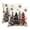 Beige, variant on Sm:)e Snowman Red Winter Christmas Throw Pillow Cover 18x18 Inch Set of 2