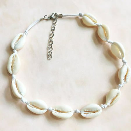 AkoaDa BOHO Beach Bohemian Sea Shell Pendant Chain Choker Necklace Fashion Jewelry
