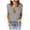 Gray, variant on JeashCHAT Women's Shirts Women Casual T-shirt Solid Short Sleeve V-Neck Pullover Blouse Tops