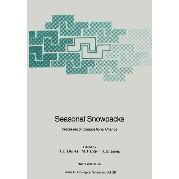 NATO Asi Subseries G: Seasonal Snowpacks: Processes of Compositional Change, Book 28, (Paperback)