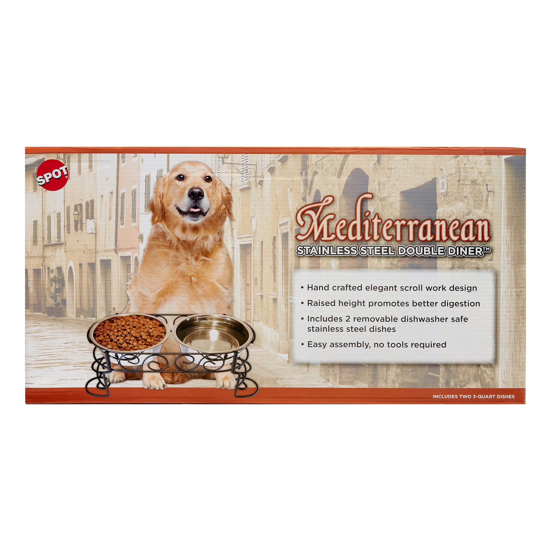 Dogs Raised Bowls Elevated Dog Feeder For Medium Dogs 1 Quart
