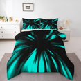 thumbnail image 2 of Erosebridal Gradient Geometric Bedding Twin Comforter Set, Abstract Striped Down Comforter, Adult Teens, Reversible 2pcs, 2 of 7