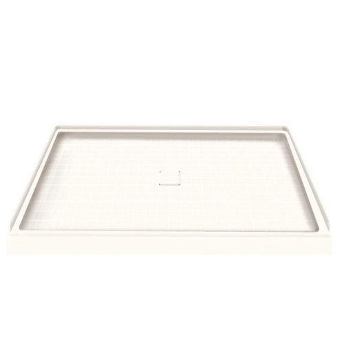 Transolid Single Threshold Shower Base With Drain Cover