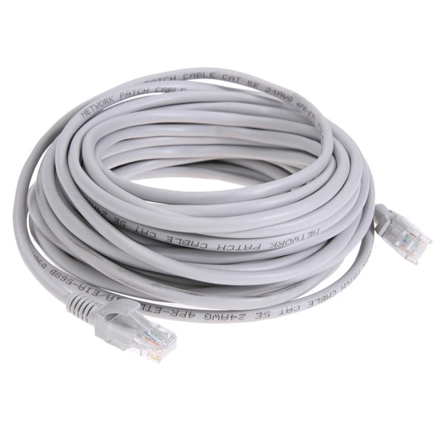 Cable Ethernet CAT5e de alta velocidad RJ45 Cable de red LAN Kuymtek Router Cables de ordenador para PC ordenador portátil 1 11 523510m
