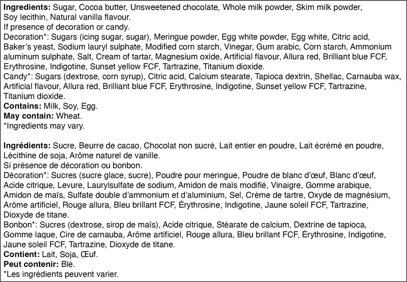 Real Milk Chocolate "Hockey Goalie"