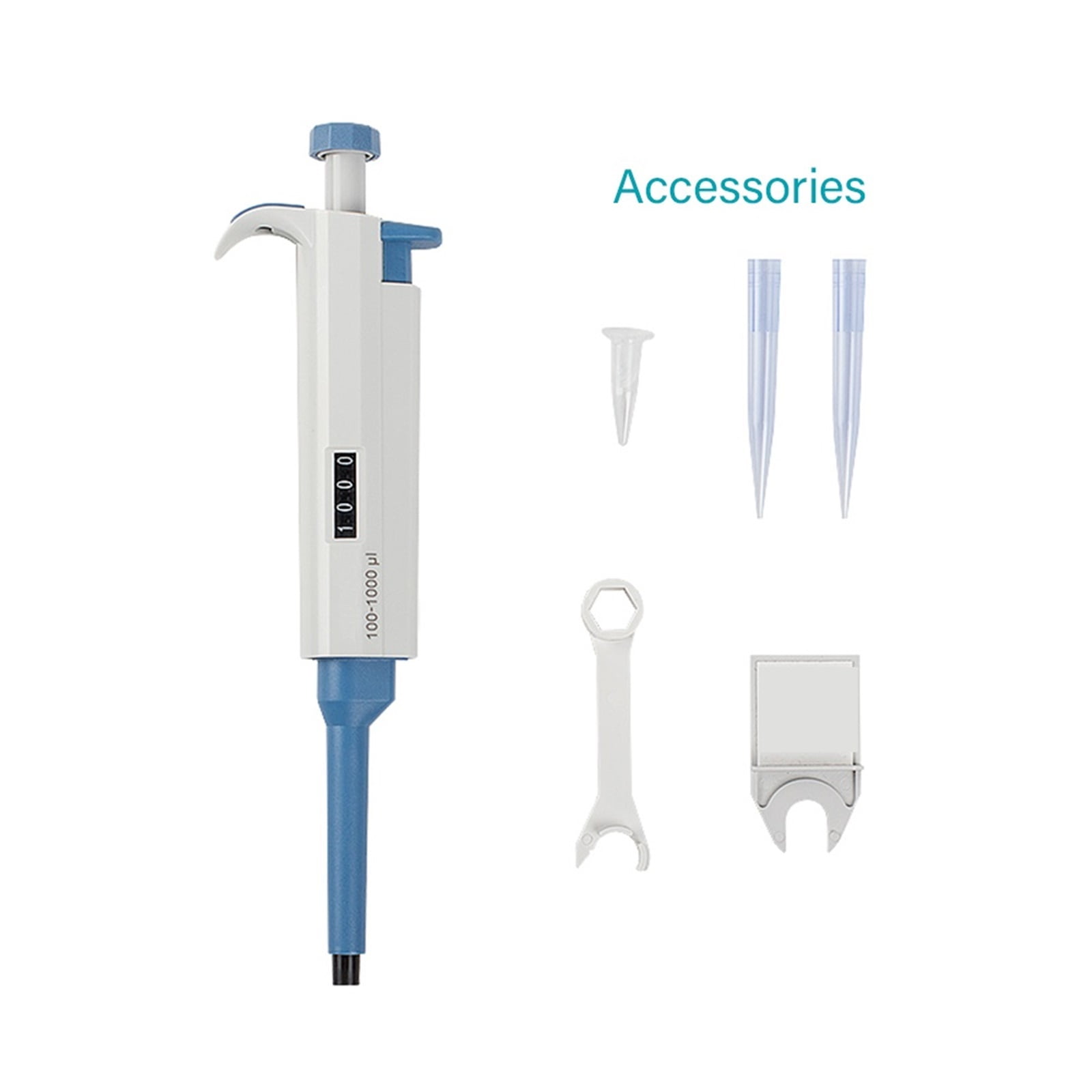 Single Channel Pipettes With Adjustable Volume And Calibrated Micropipette 0.2-2ul Liquid Capacity 2ml 10ml 200ul , High-Accurate