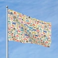 thumbnail image 2 of Kll Famous Places Flag 4x6 Ft Parade Party Flag Outdoor Flag Decorative Flag Banner Flags Garden Flag Home House Flags, 2 of 7